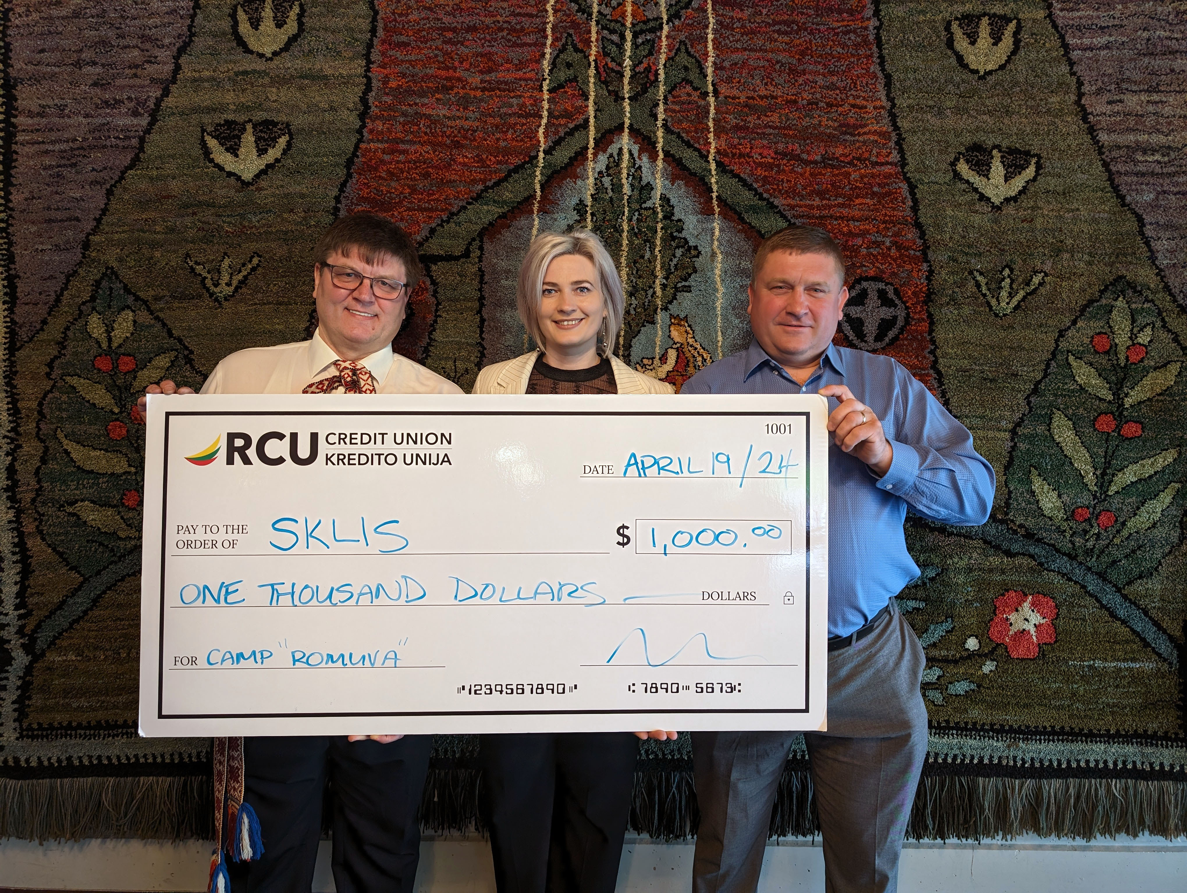 RCU Communiity Donation 2024